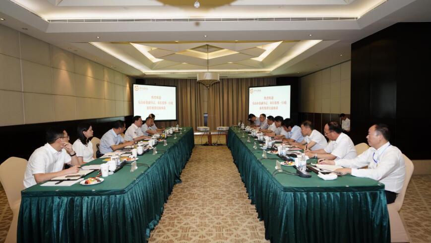 任丁董事长会见乐山市委副书记、市长张彤一行