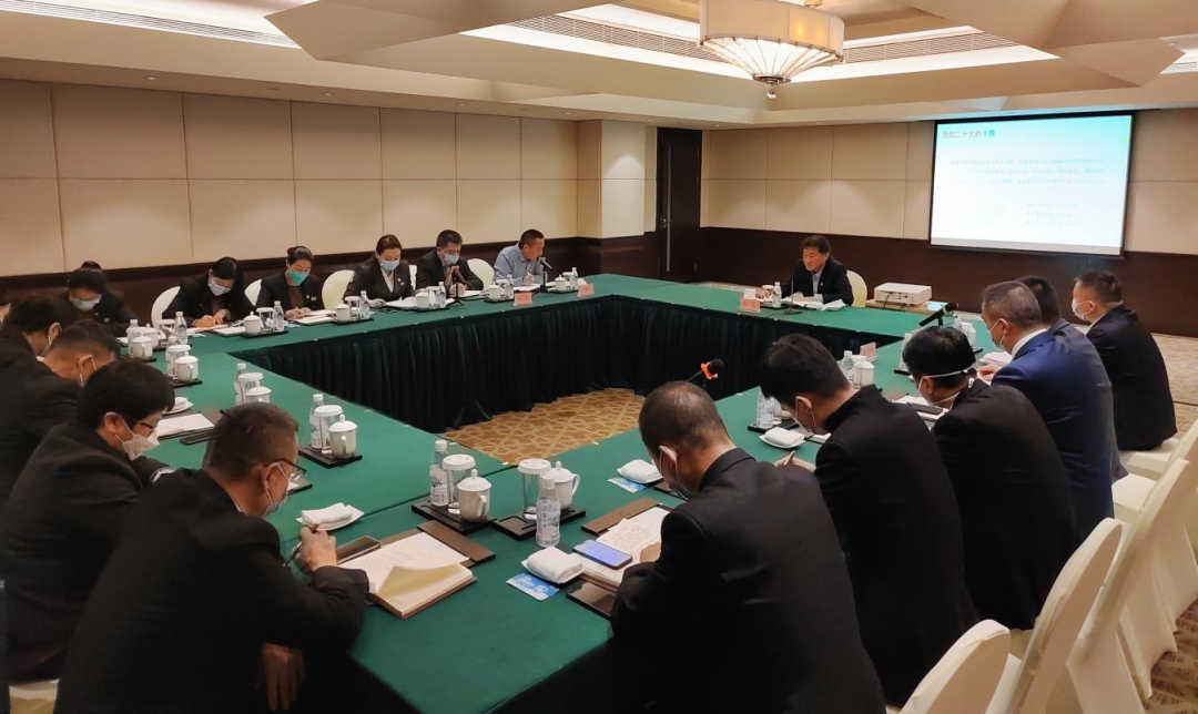 四川省尊龙凯时集团党委书记、董事长任丁赴基层联系点宣讲党的二十大精神